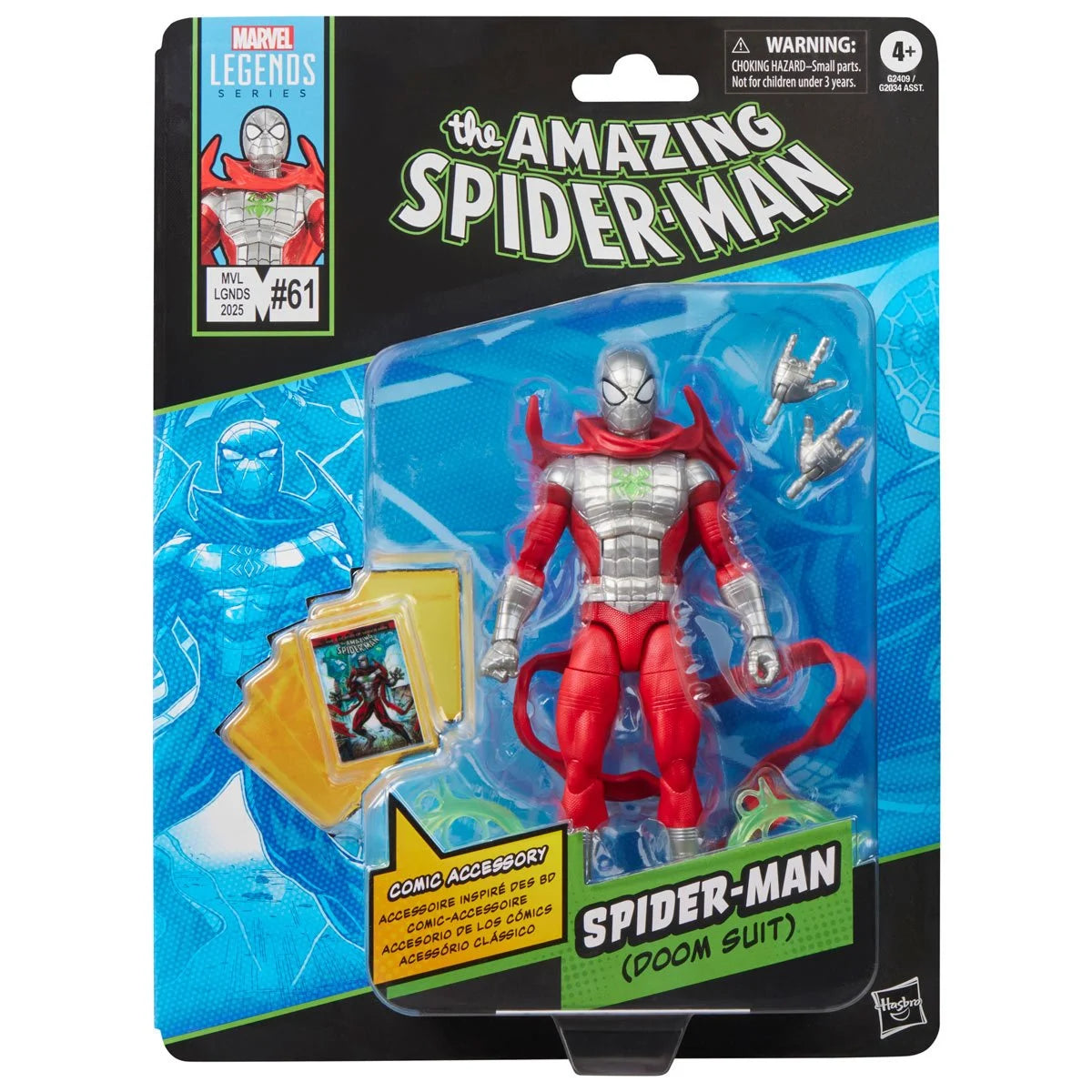 *Pre-Order* Marvel Legends Spider-Man Doom Suit Amazing Spider-Man #61 6-Inch Figure | Grade A