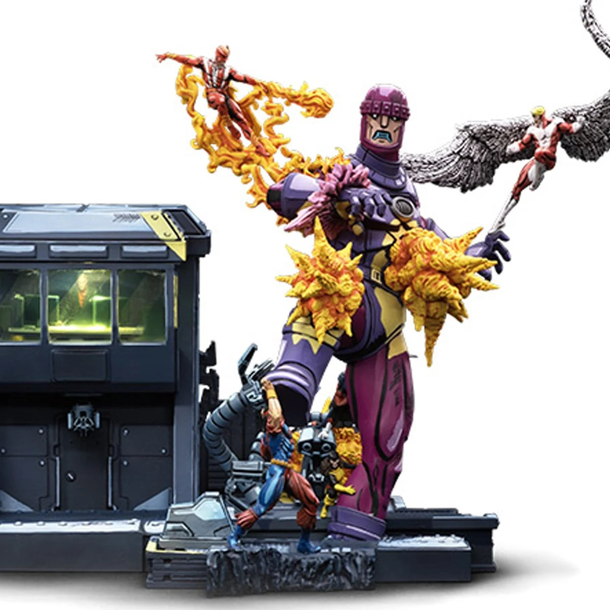 *Pre-Order* Iron Studios X-Men Danger Room Comic Color Variant 1:20 Demi Art Scale Diorama B Statue | Grade A