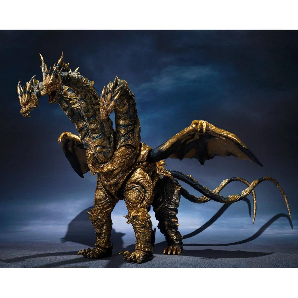 *Pre-Order* Bandai S.H.MonsterArts Godzilla: Final Wars Kaizer Ghidorah Action Figure | Grade A