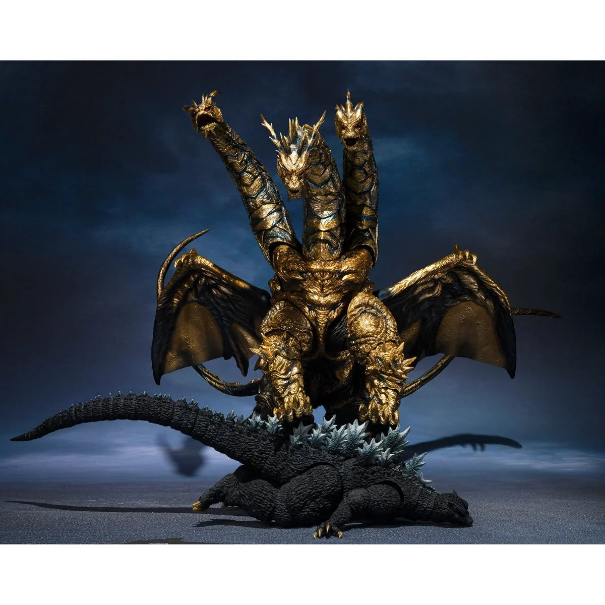 *Pre-Order* Bandai S.H.MonsterArts Godzilla: Final Wars Kaizer Ghidorah Action Figure | Grade A