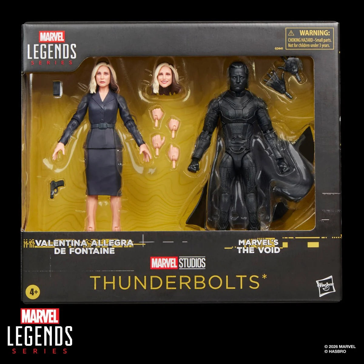 *Backorder* Marvel Legends Thunderbolts Valentina Allegra de Fontaine & The Void 6-Inch Figures | Grade A