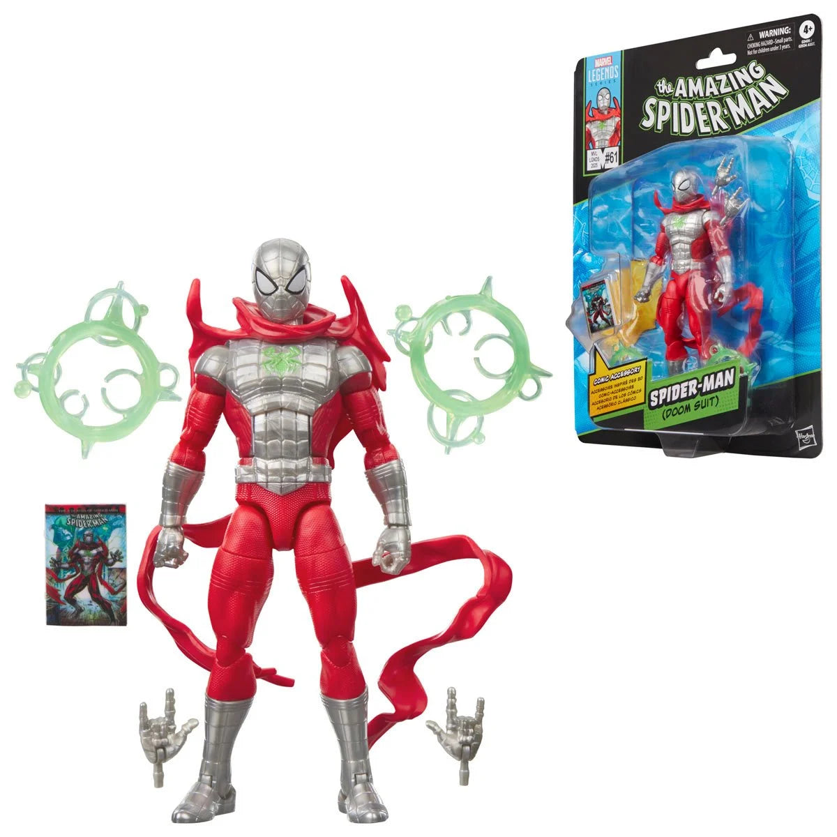 *Pre-Order* Marvel Legends Spider-Man Doom Suit Amazing Spider-Man #61 6-Inch Figure | Grade A
