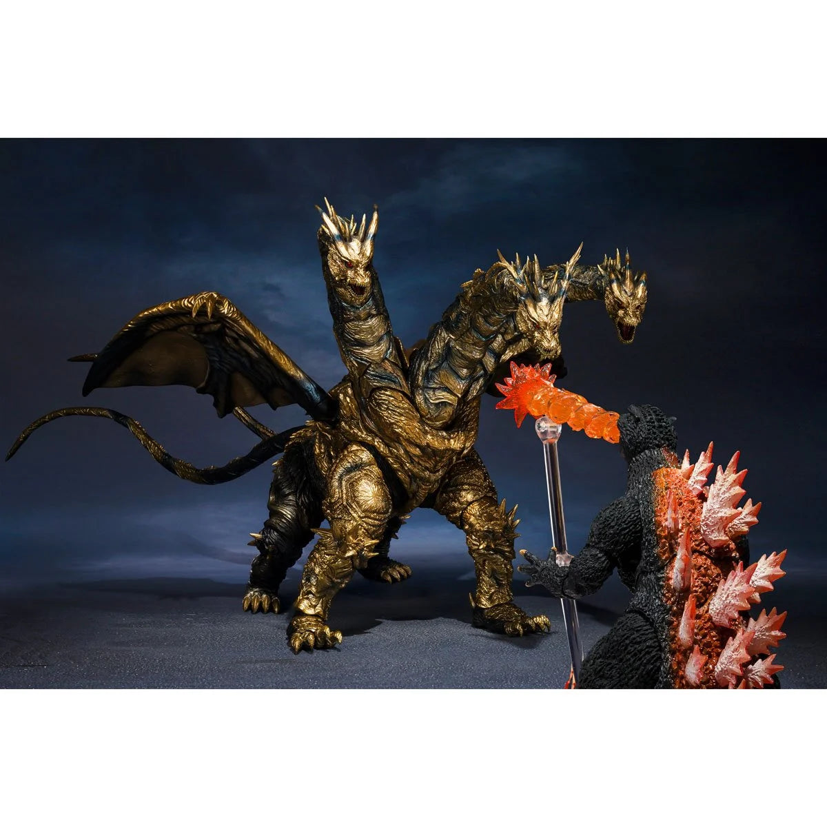 *Pre-Order* Bandai S.H.MonsterArts Godzilla: Final Wars Kaizer Ghidorah Action Figure | Grade A