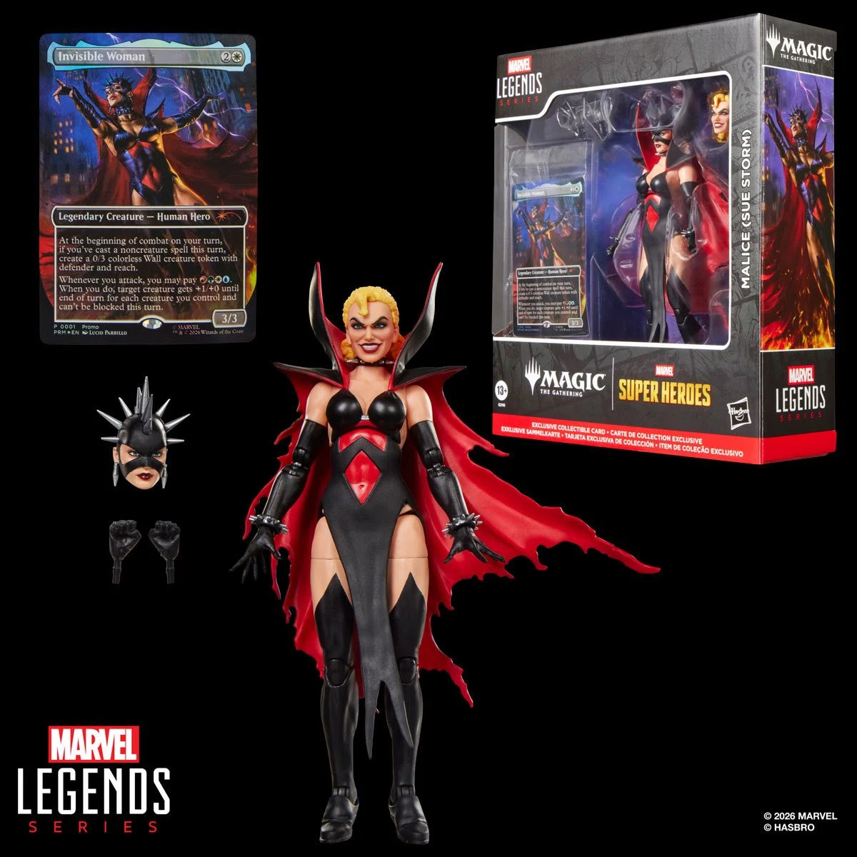 *Backorder* Hasbro Marvel Legends Malice (Sue Storm) 6-Inch Action Figure | Grade A